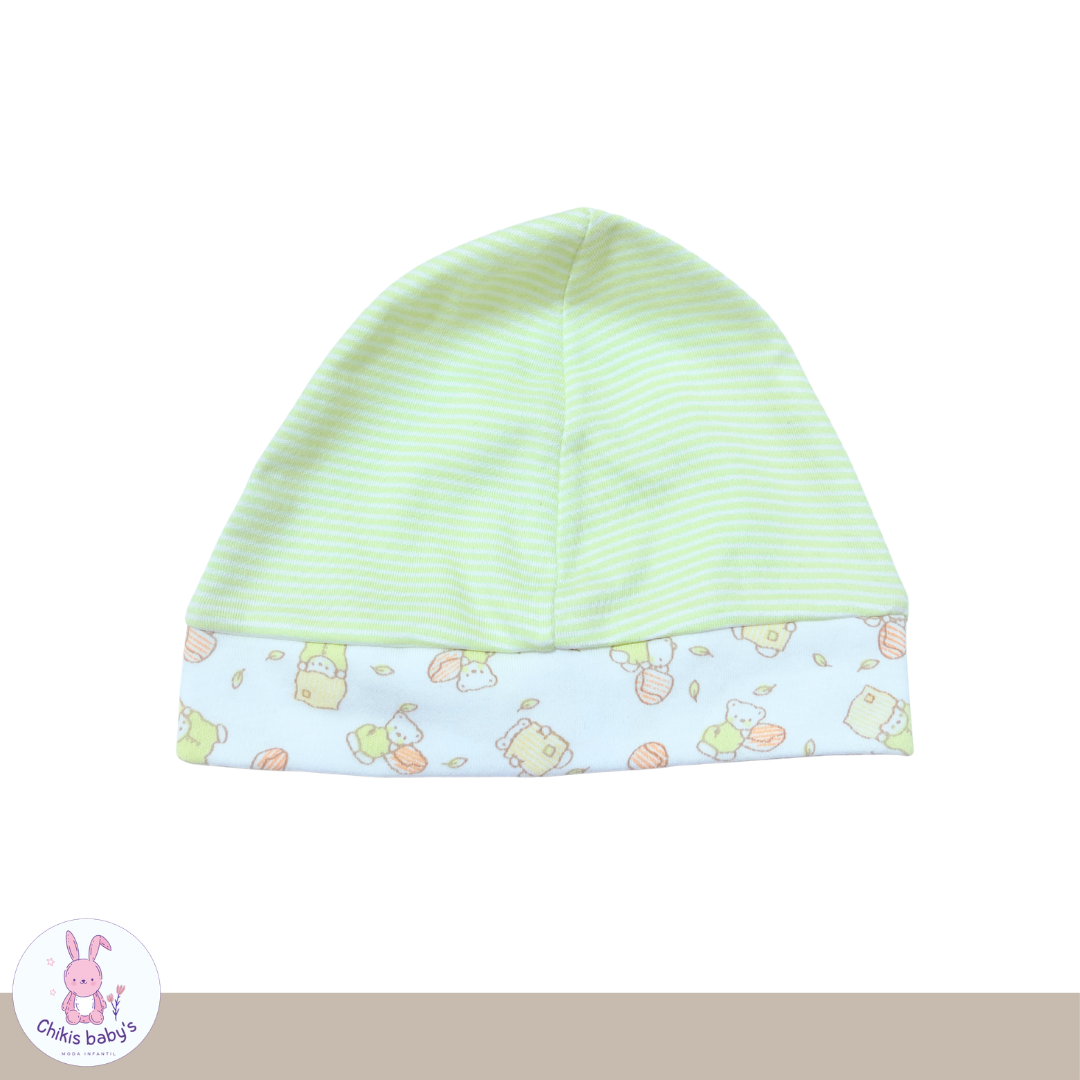 Gorro para bebé de 0 a 3 meses