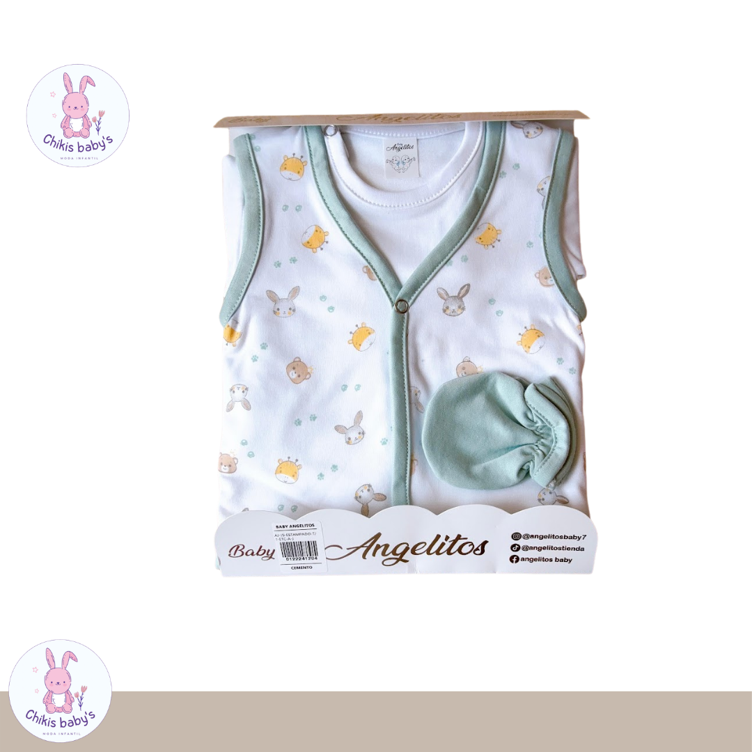 Ajuar Angelitos estampado