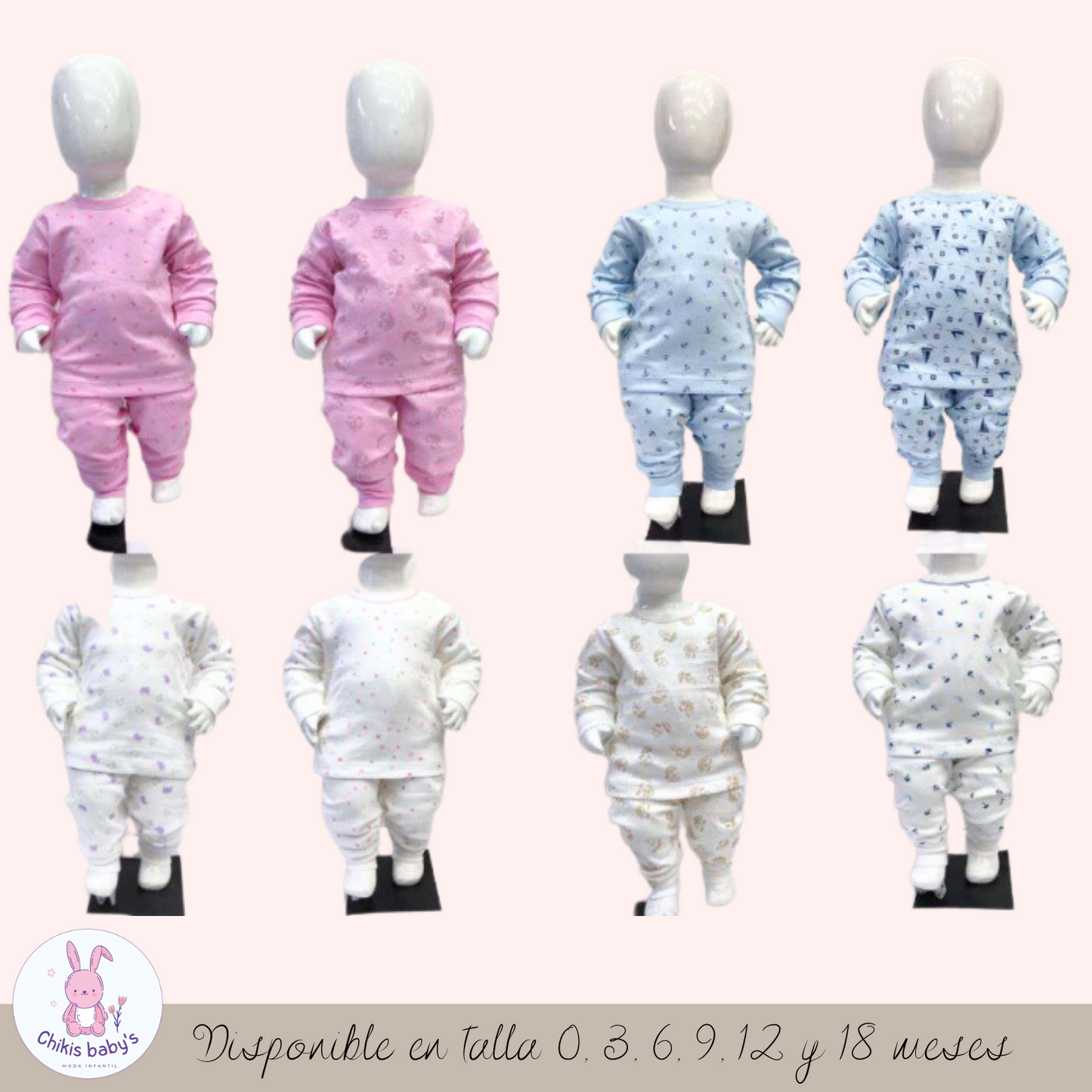 Pijamas estampadas