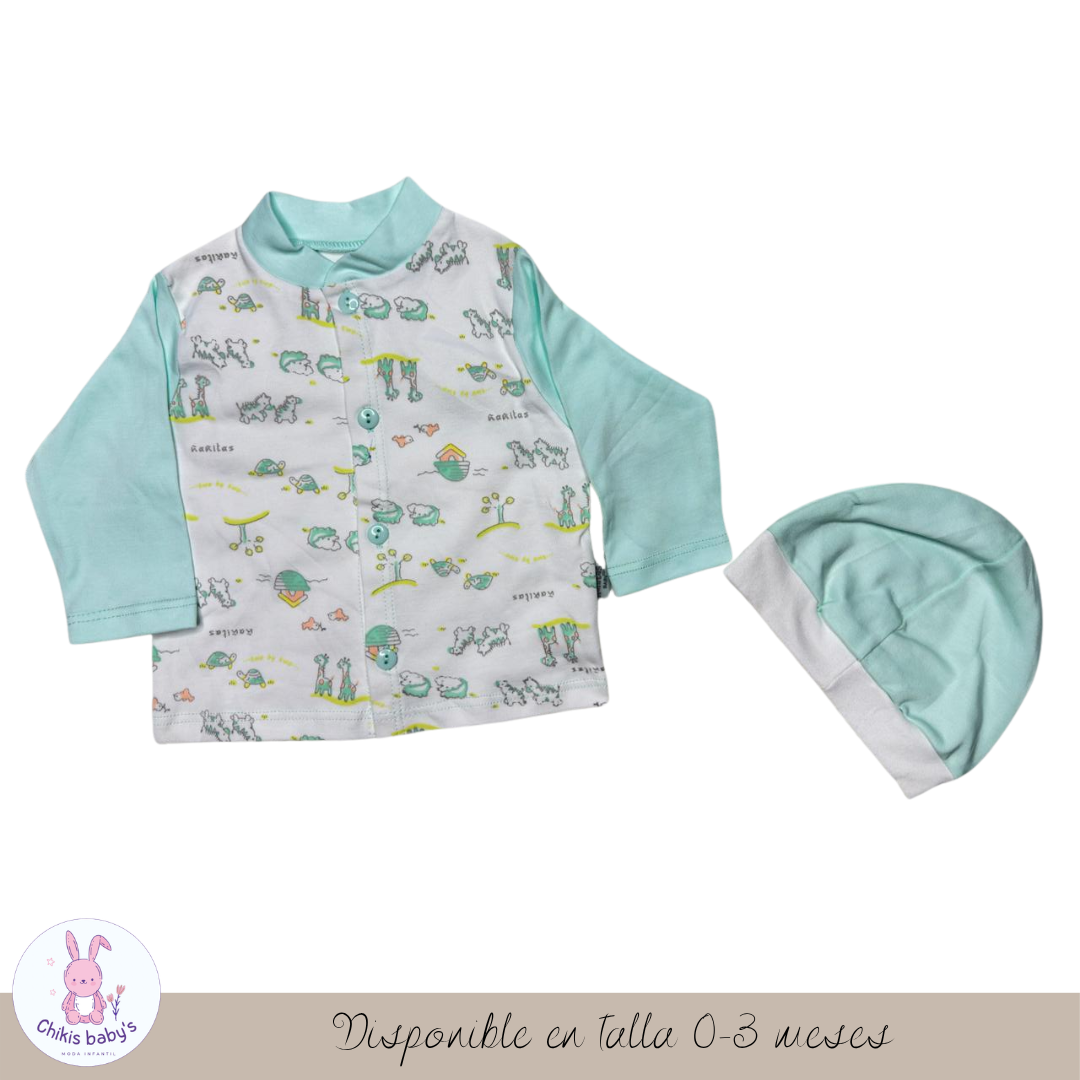 Chaqueta con gorro