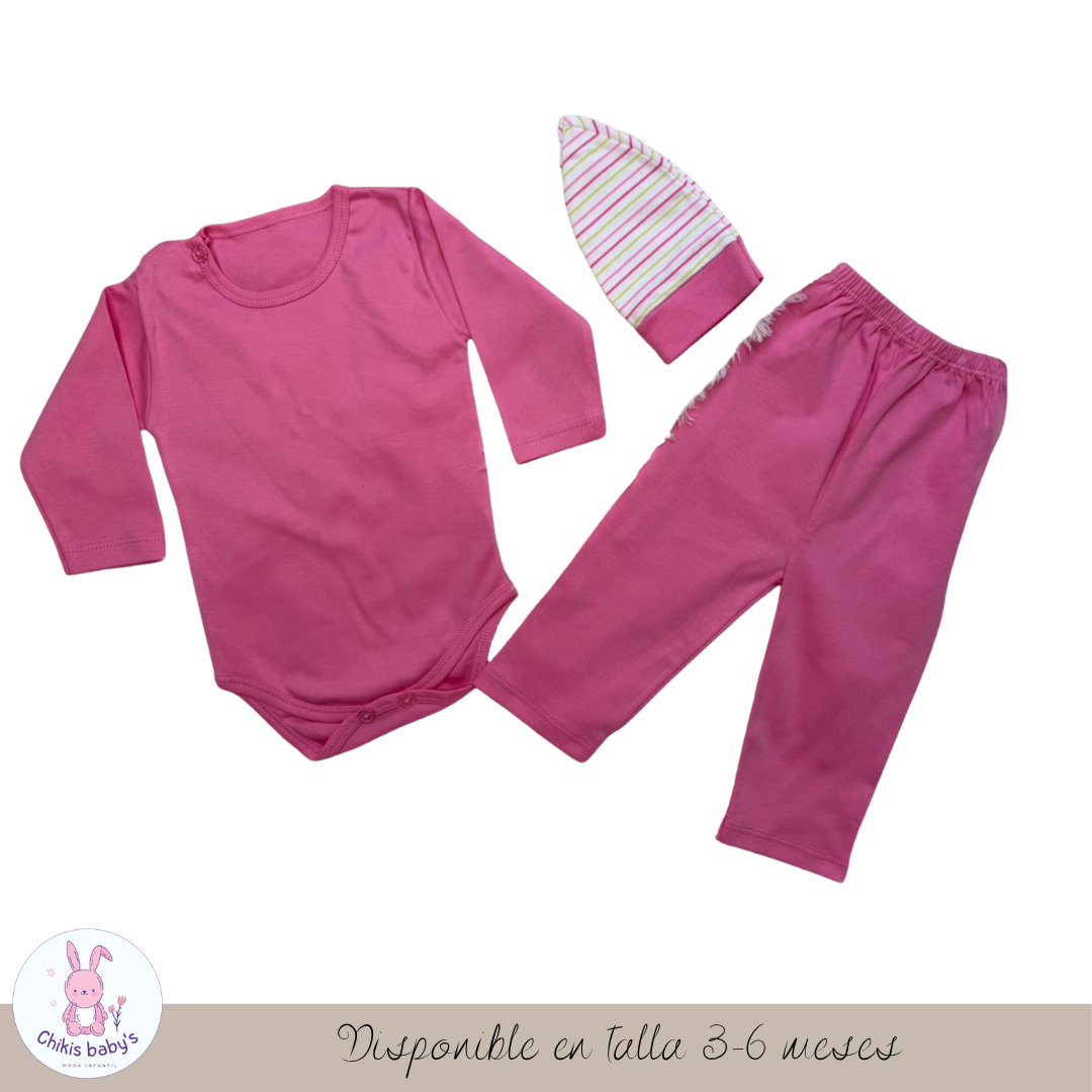 Set body básico para niña