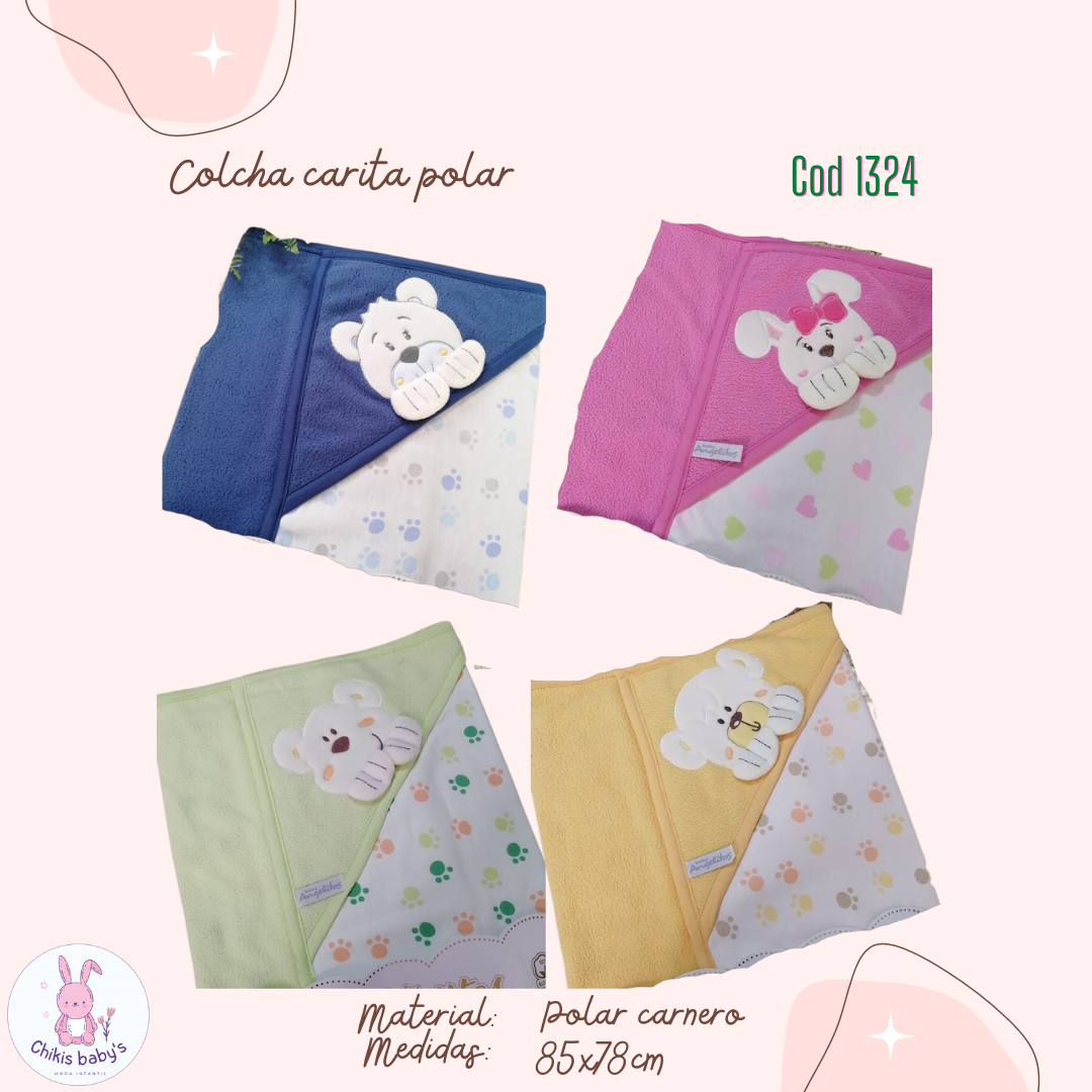Colcha carita polar