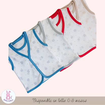 Ajuar de algodón pima estampado