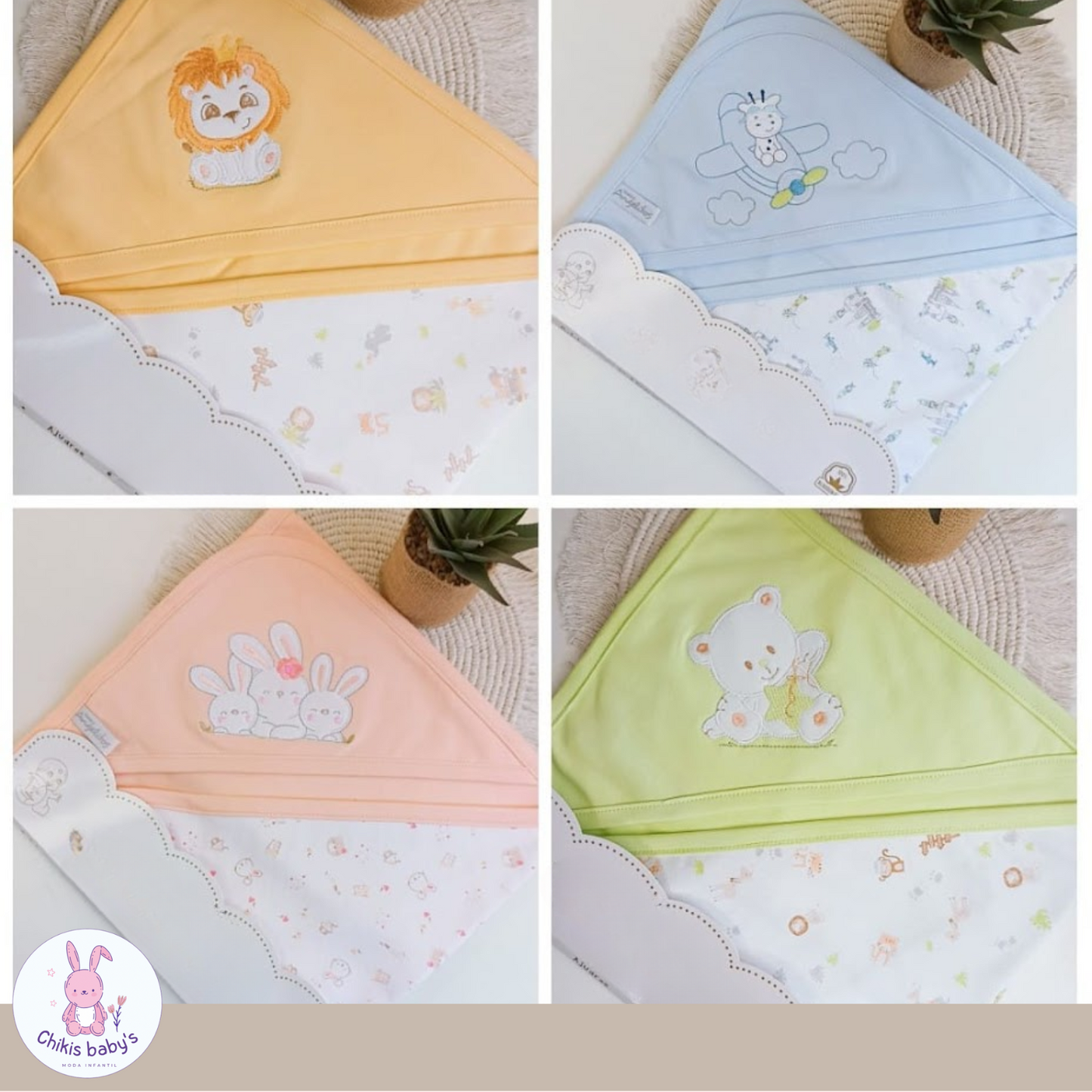 Colcha pima pastel