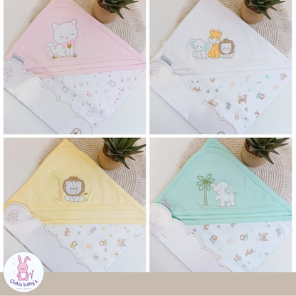 Colcha pima pastel
