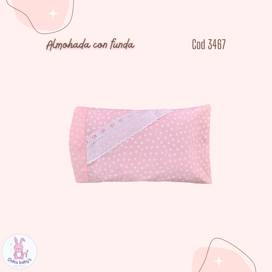 Almohada con funda