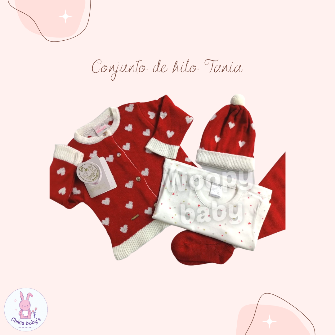 Conjunto de hilo Tania