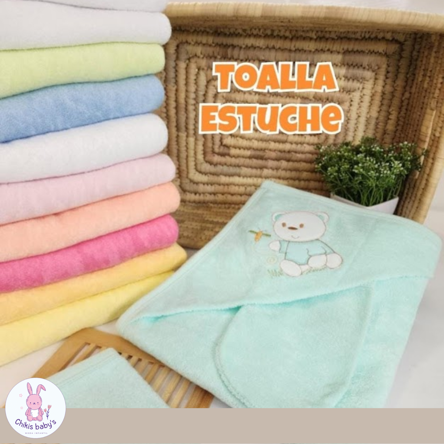 Toalla estuche