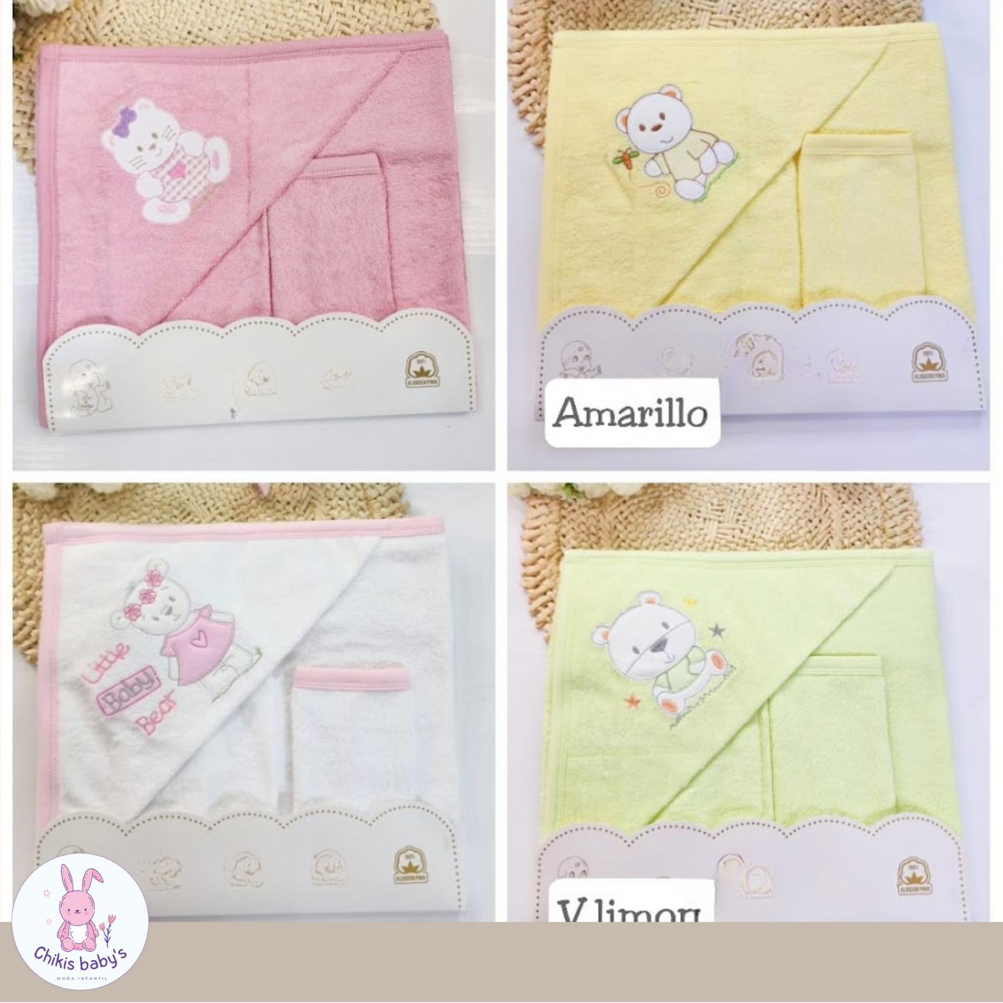 Toalla estuche