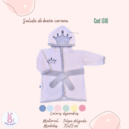 Salida de baño corona