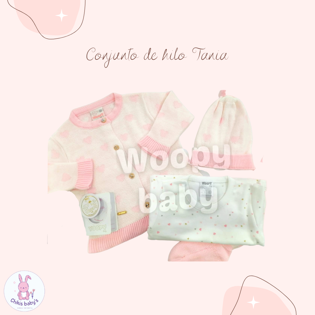 Conjunto de hilo Tania