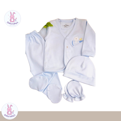 Ajuar Angelitos Monocolor Polo