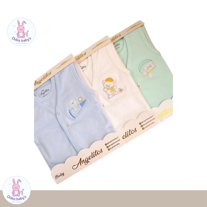 Ajuar Angelitos Monocolor Polo