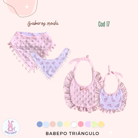 Baberos moda
