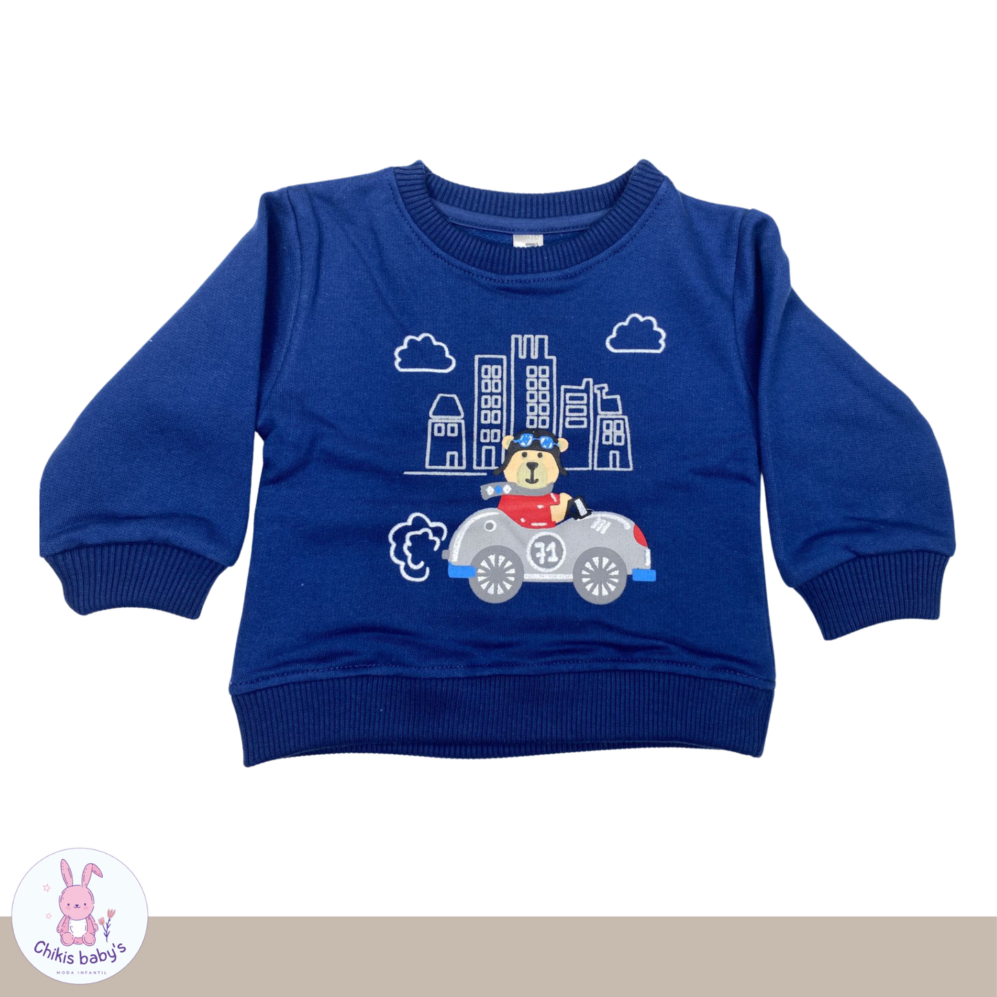 Polera con estampado