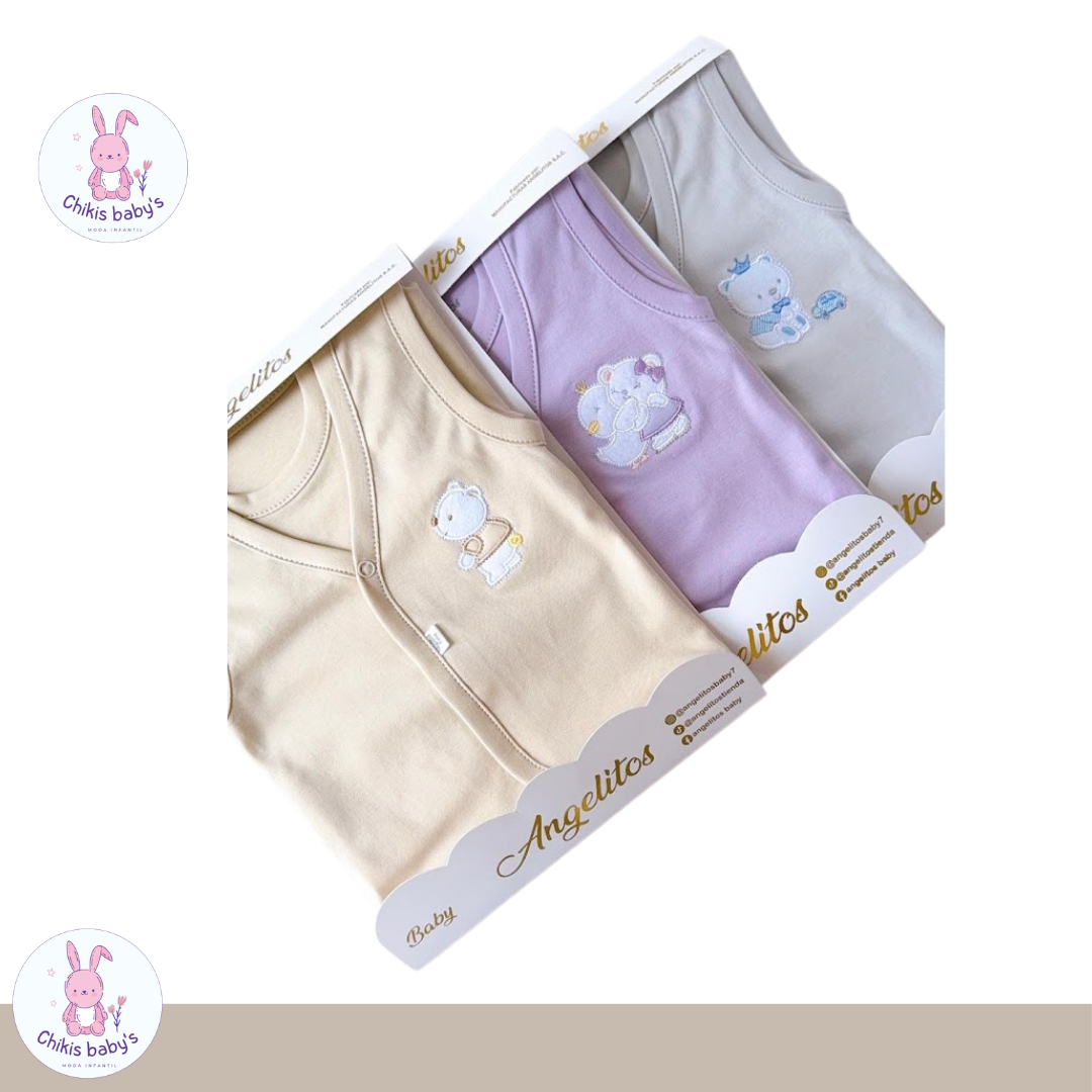 Ajuar Angelitos Monocolor Polo