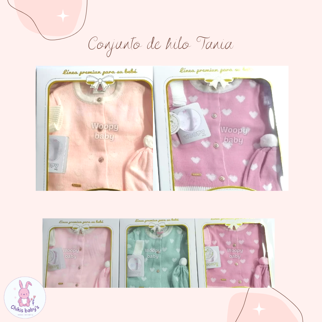 Conjunto de hilo Tania