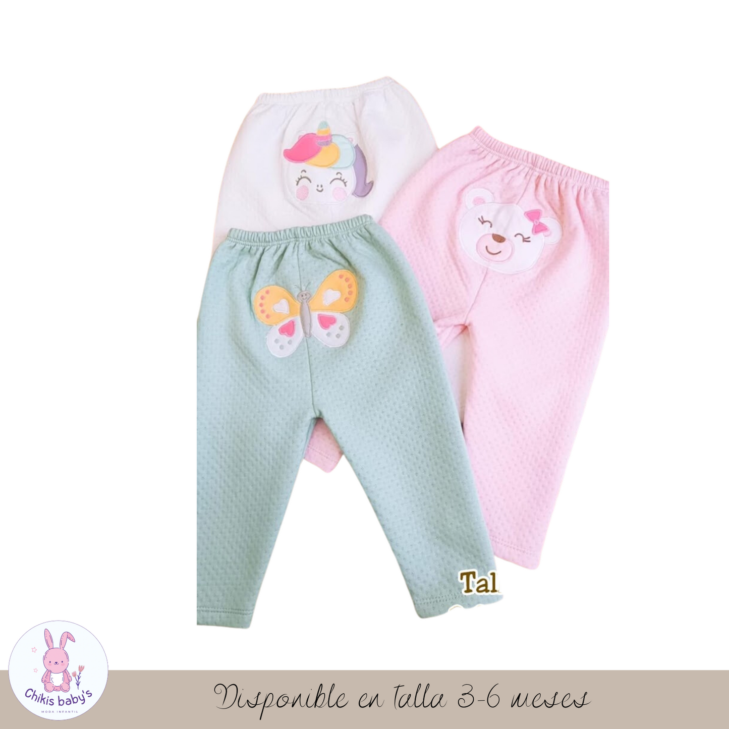 Pantalones de jacqard bordados T2
