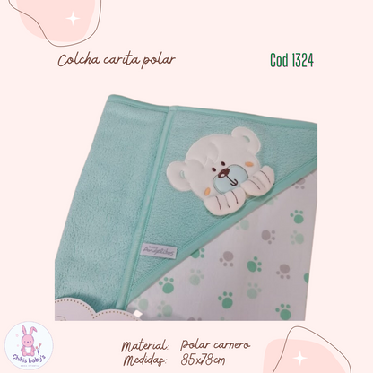 Colcha carita polar
