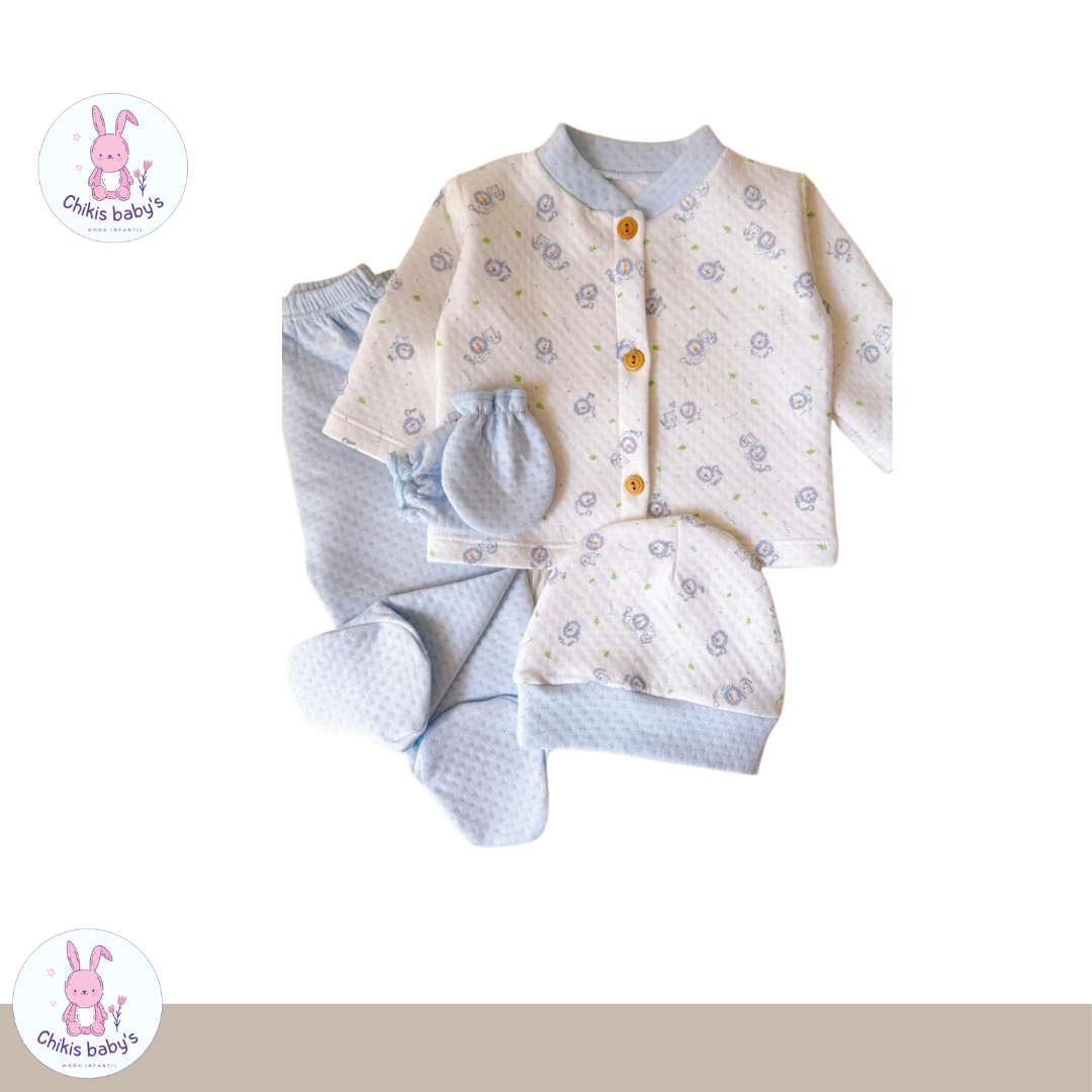 Ajuar Jacquard estampado