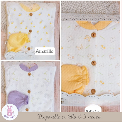 Ajuar jackard estampado