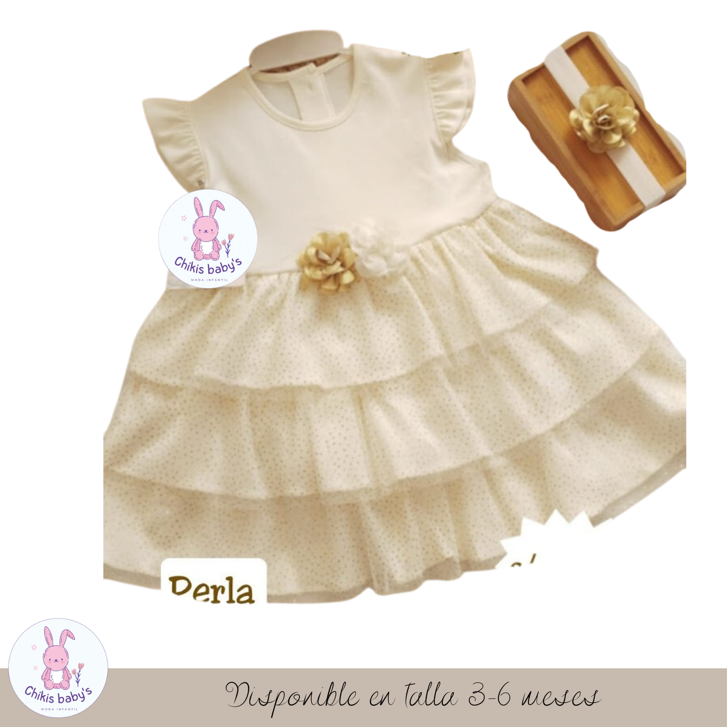 Vestido reina - Talla 4