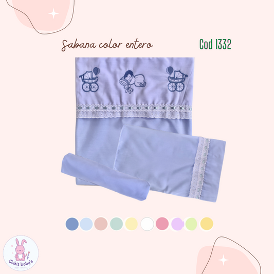 Sabana color entero