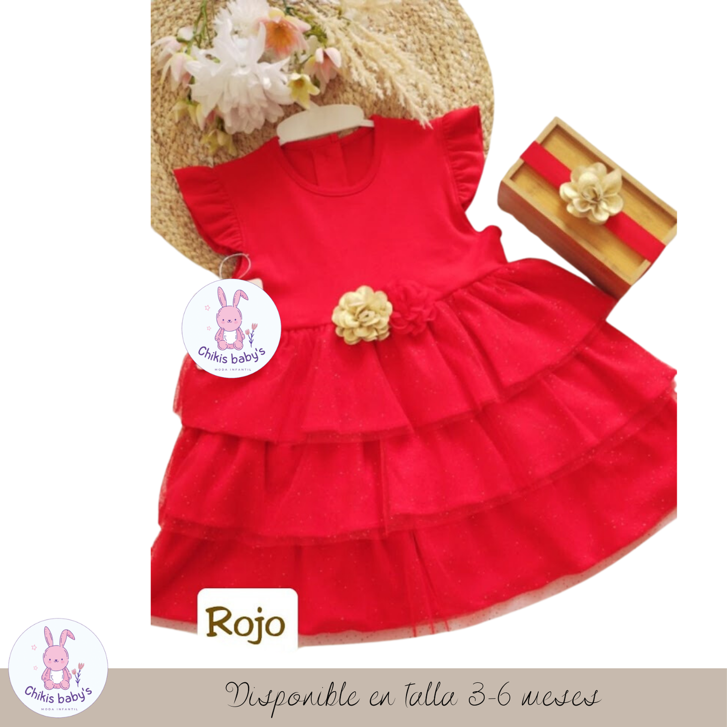 Vestido reina - Talla 4