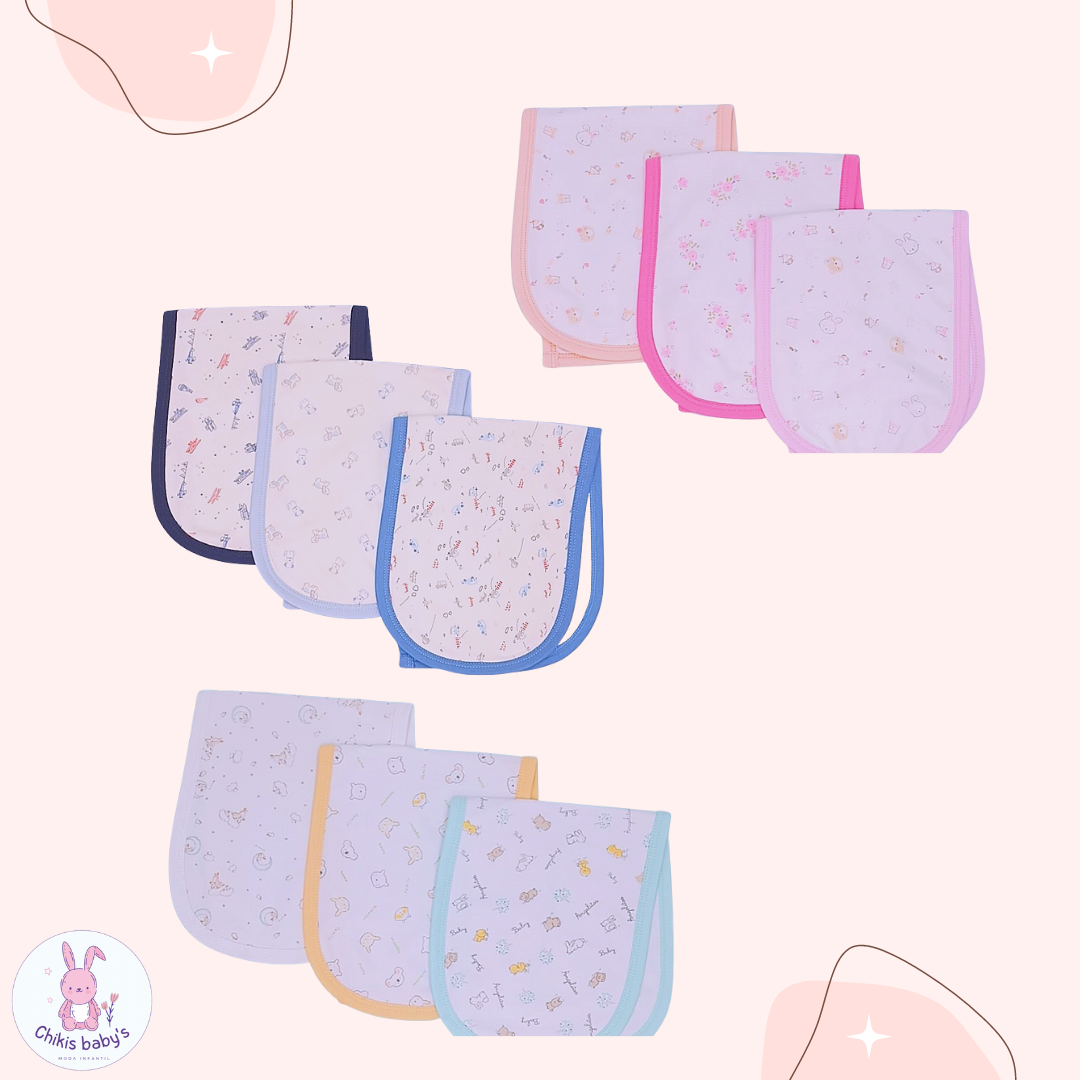 Hombreras estampadas x3