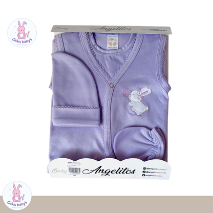 Ajuar Angelitos Monocolor